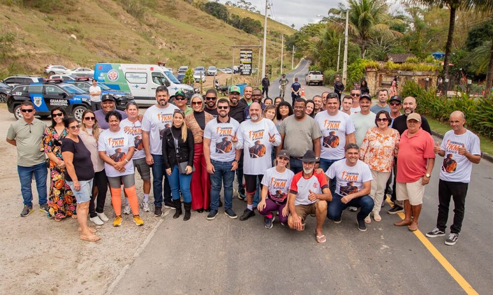 Macaé entrega asfaltamento da Estrada do Sana após investimento de mais de R$ 140 milhões