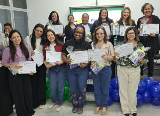 Premiação do Concurso Partilha de Saberes reconhece experiências exitosas dos educadores municipais
